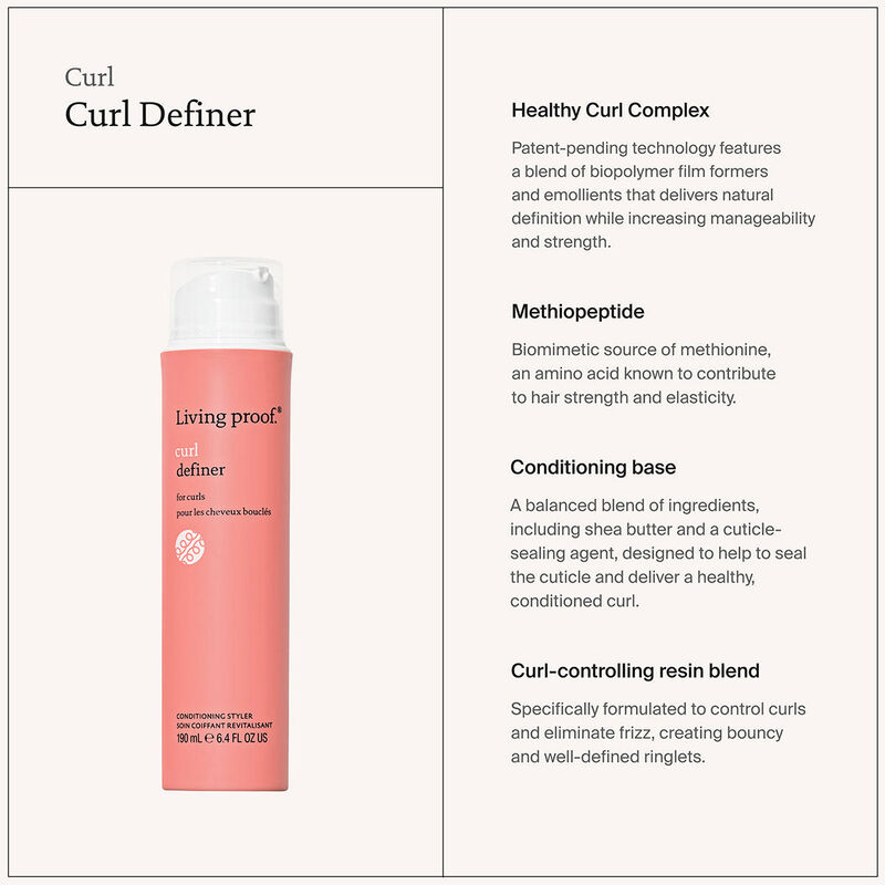 Living Proof Curl Definer Conditioning Cream image number 2