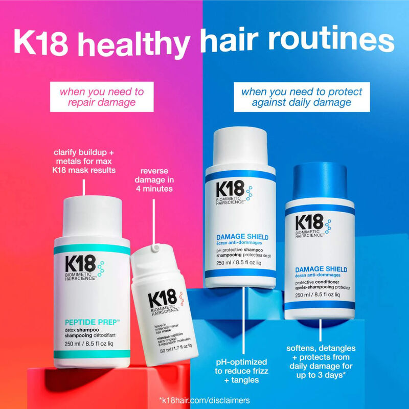 K18 Damage Shield pH Protective Shampoo image number 5