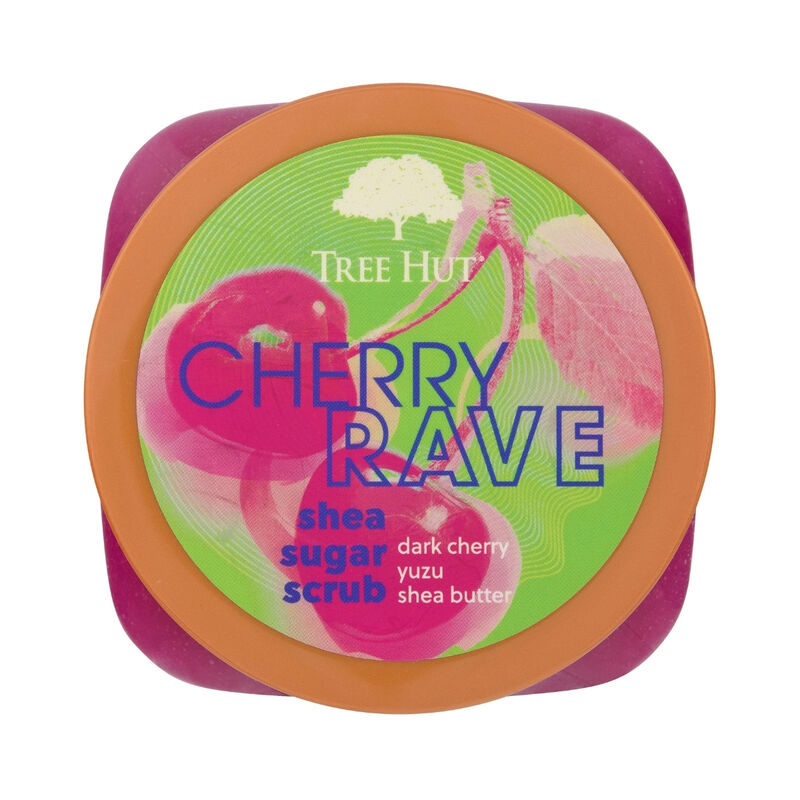 Tree Hut Cherry Rave Shea Sugar Scrub image number 2