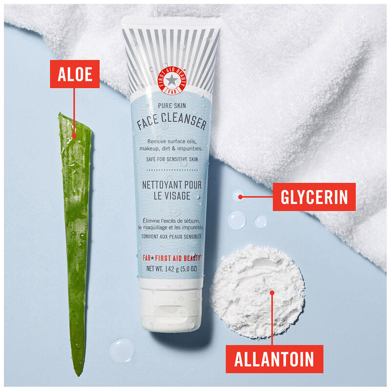 First Aid Beauty Pure Skin Face Cleanser image number 3