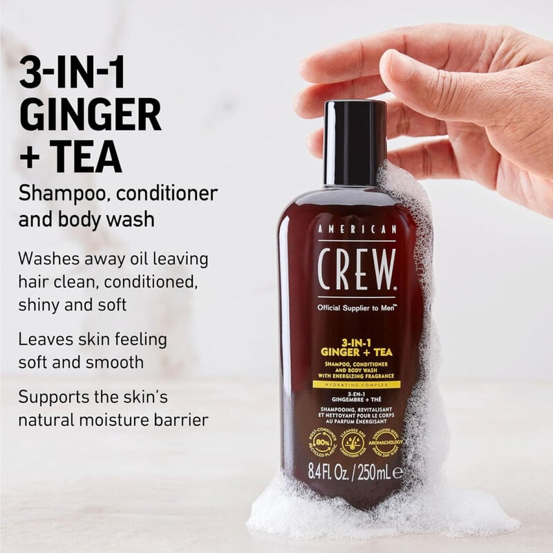 American Crew 3-in-1 Ginger & Tea image number 2