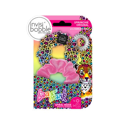 Invisibobble SPRUNCHIE Lisa Frank Stay Pawsitive 2 pc