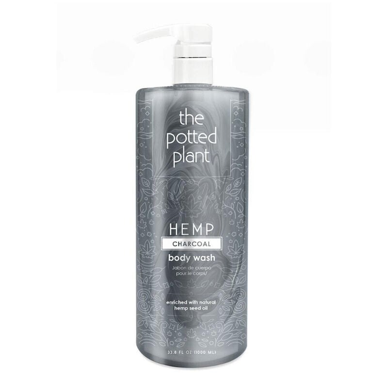 The Potted Plant Charcoal Hemp Herbal-Enriched Body Wash image number 0