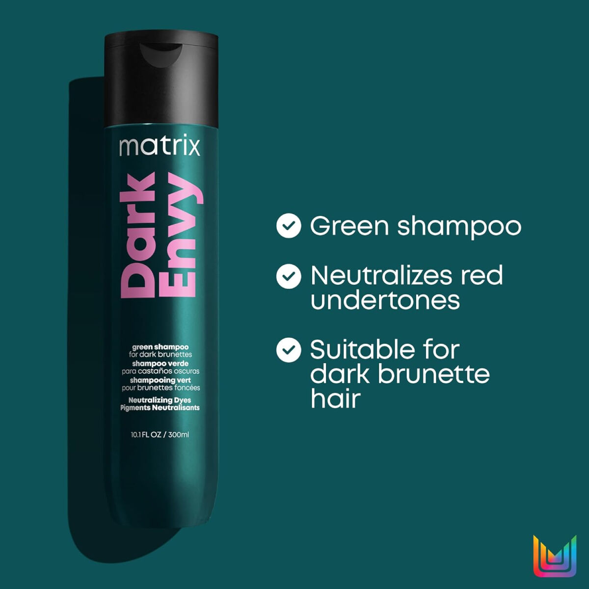 Matrix Total Results Dark Envy Green Toning Shampoo