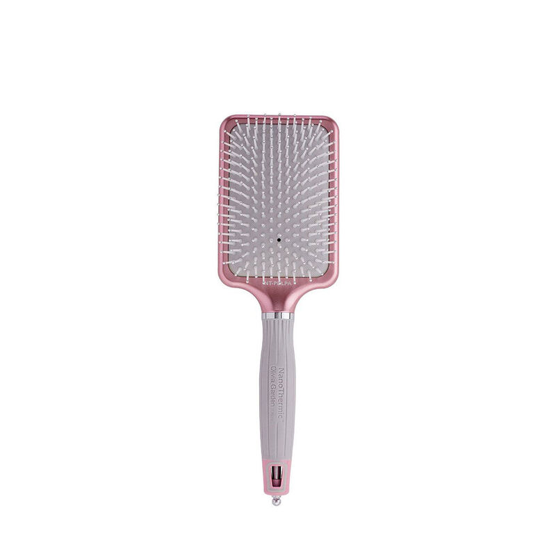 Olivia Garden Pink Collection Paddle Brush image number 0