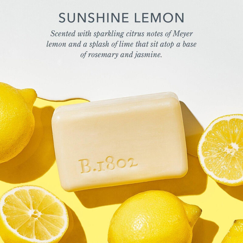Beekman 1802 Sunshine Lemon Goat Milk Bar Soap image number 1