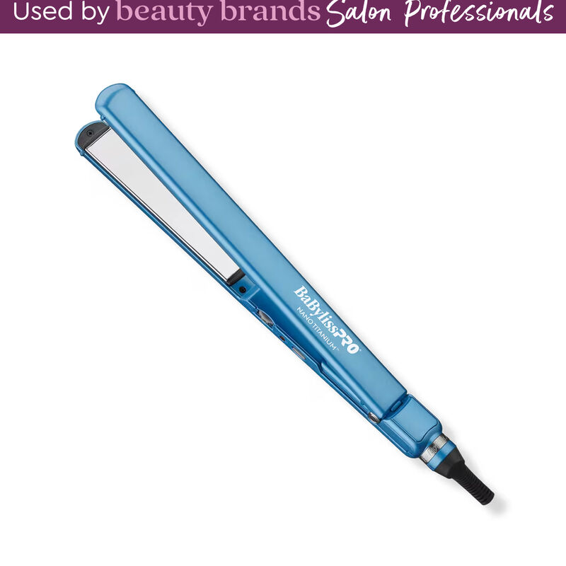 BaBylissPRO Nano Titanium 1  Titanium-Plated Ultra-Thin Straightening Iron image number 0