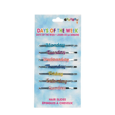 iscream Days of the Week Hair Slides