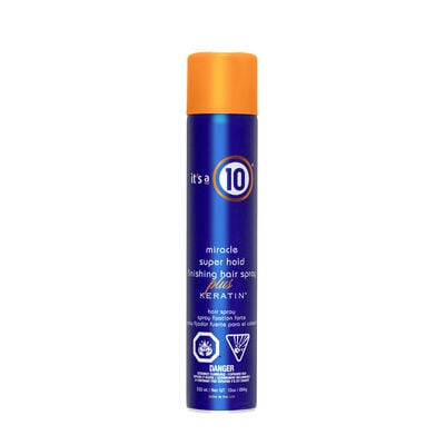 It's a 10 Miracle Super Hold Finishing Spray Plus Keratin