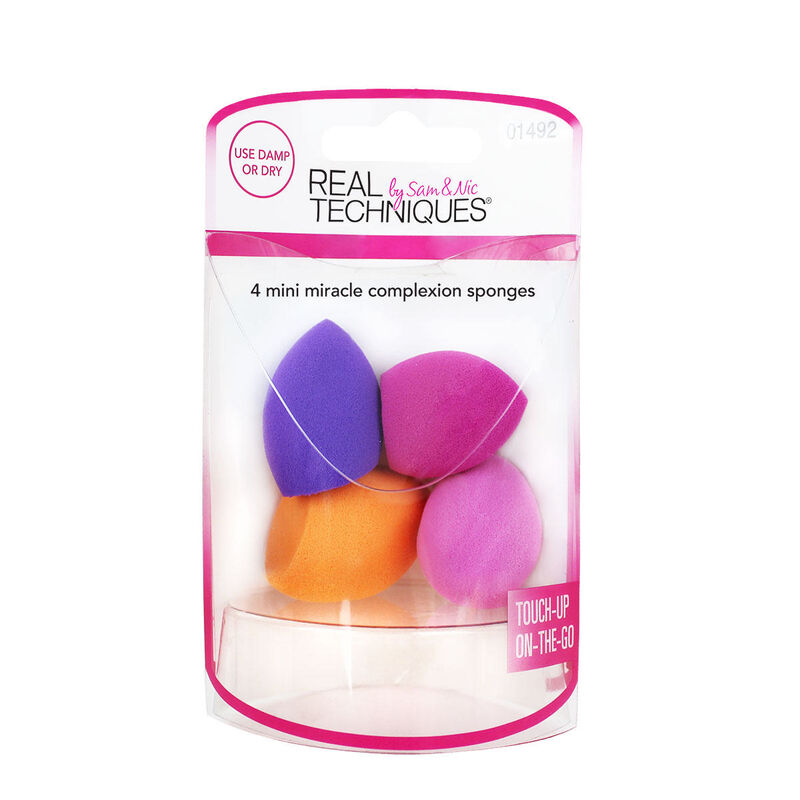 Real Techniques Four Mini Miracle Complexion Sponges image number 0