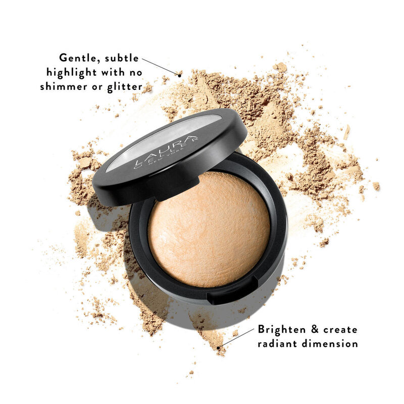 Laura Geller Baked Natural Glow Highlighter French Vanilla image number 3