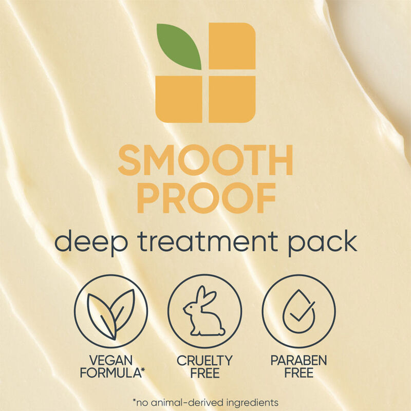 Biolage Smooth Proof Deep Treatment Pack Hair Mask for Frizzy Hair image number 3