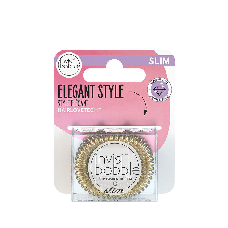 Invisibobble SLIM Stay Gold image number 0