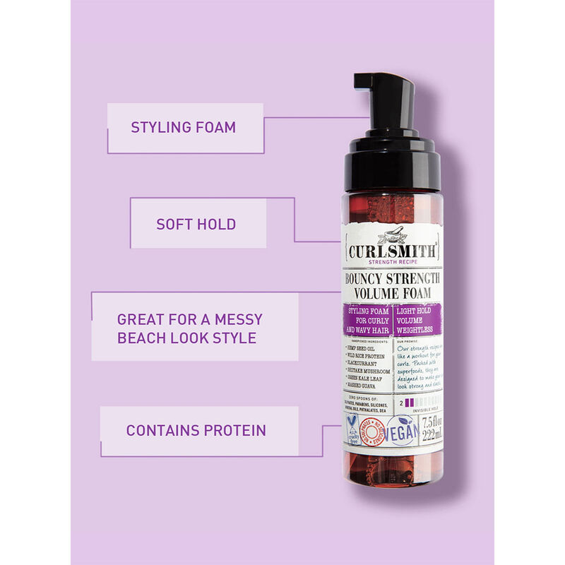 Curlsmith Bouncy Strength Volume Foam image number 1