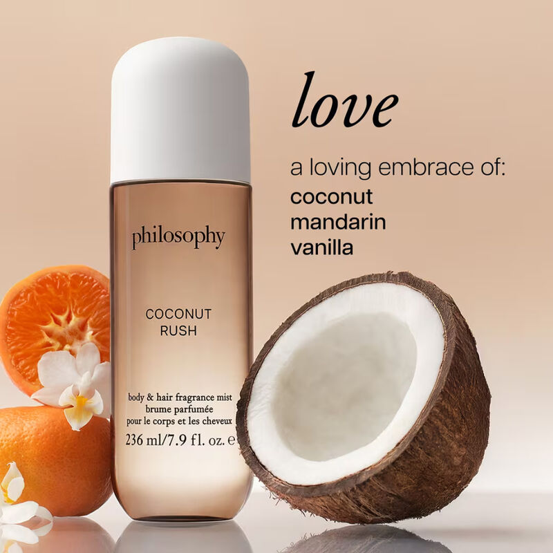 philosophy Coconut Rush Hair & Body Mist image number 1