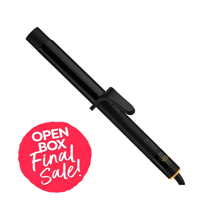 Open Box Hot Tools Black Gold 1.25" Digital Curling Iron (Final Sale) image number 0