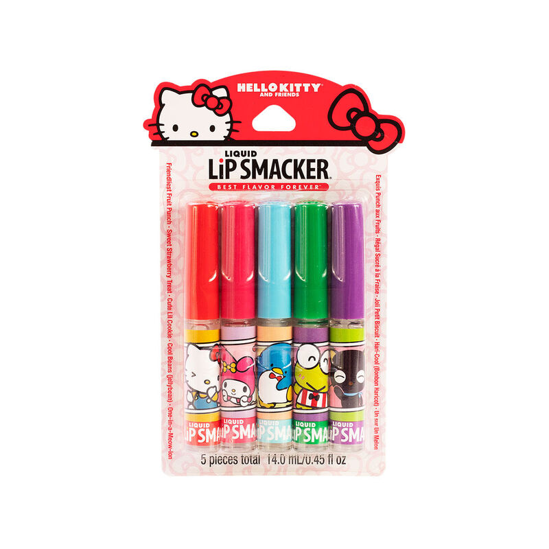 Lip Smacker Hello Kitty and Friends 5 pc Liquid Gloss Party Pack image number 0