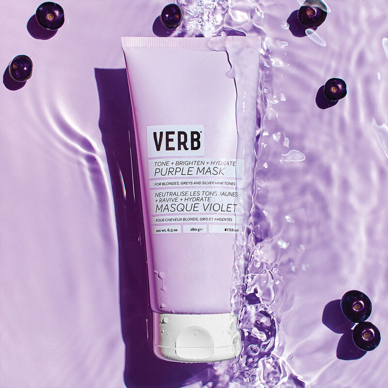 Verb Purple Toning + Hydrating Hair Mask image number 2