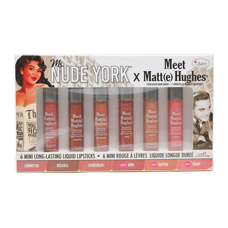 theBalm Ms. Nude York x Meet Matt(e) Hughes Mini Kit image number 1