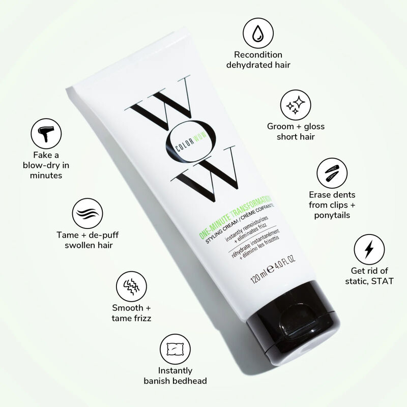 Color Wow One Minute Transformation Anti Frizz Styling Cream image number 1