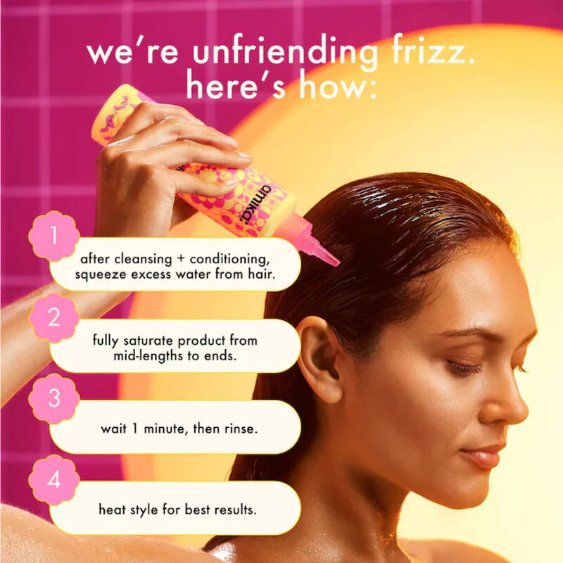 amika Smooth Over Frizz-Fighting Treatment Mask image number 3
