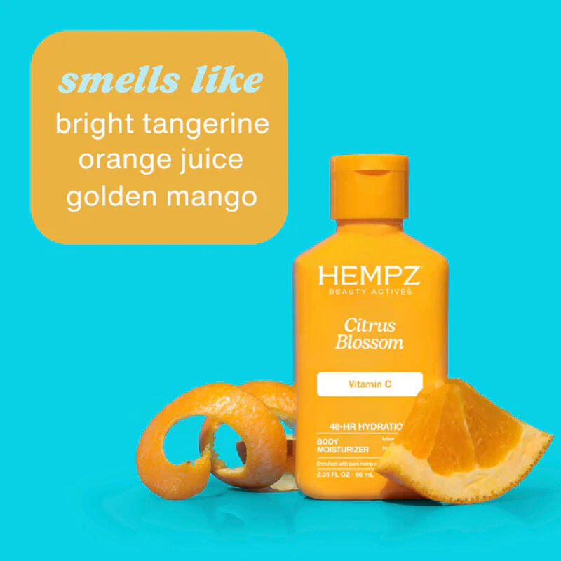 Hempz Mini Citrus Blossom Herbal Body Moisturizer image number 1