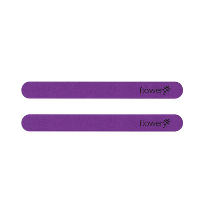 Flowery Ultra Violet Nail File 2pk