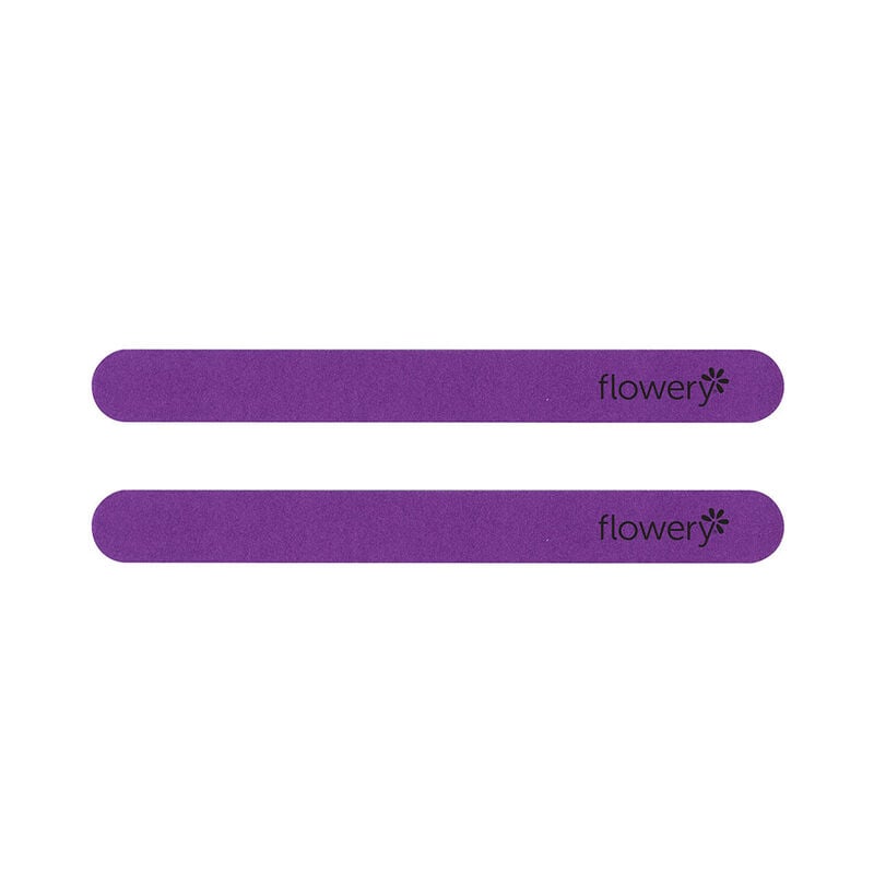 Flowery Ultra Violet Nail File 2pk image number 0