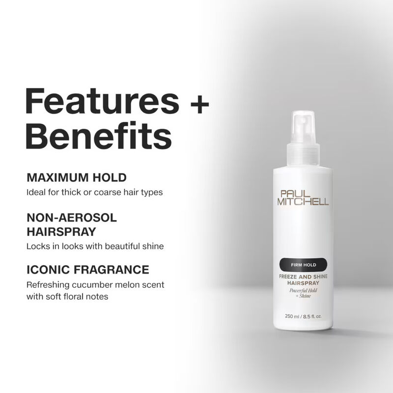Paul Mitchell Freeze and Shine Super Spray Finishing Spray Refill image number 3