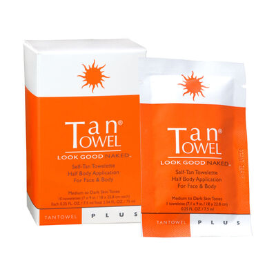 TanTowel Half Body Plus 10-Pack