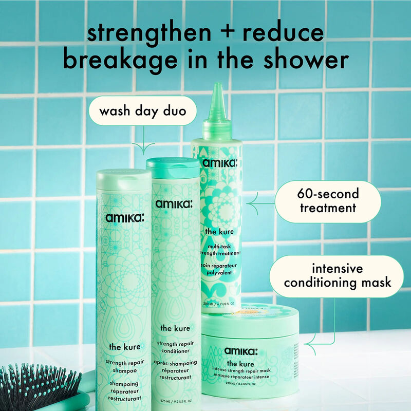 amika The Kure Bond Repair Shampoo image number 5