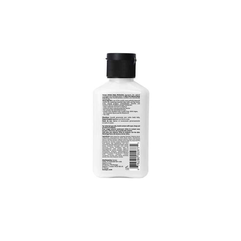 Hempz Fresh Coconut and Watermelon Herbal Moisturizer Travel Size image number 1