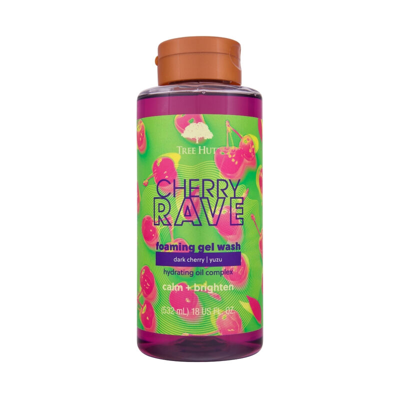 Tree Hut Cherry Rave Foaming Gel Wash image number 0