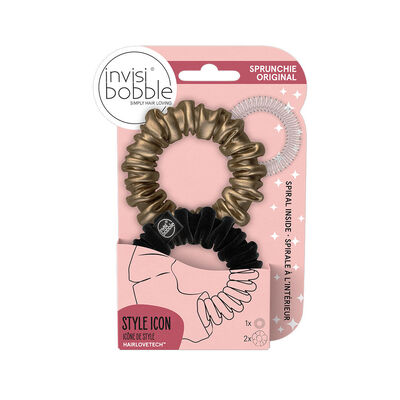 Invisibobble SPRUNCHIE SLIM Duo True Golden