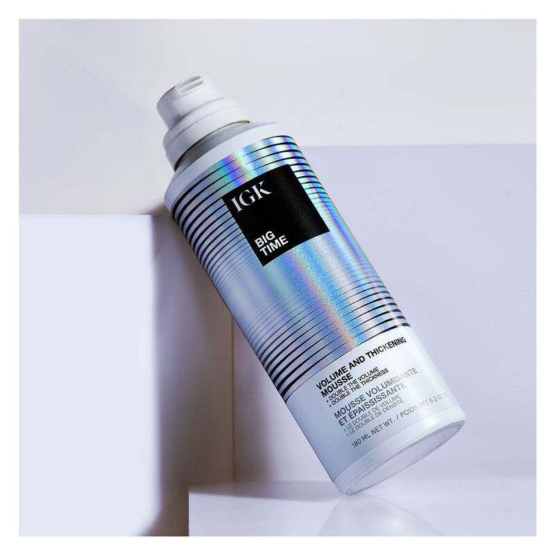 IGK Big Time Volume & Thickening Mousse image number 4