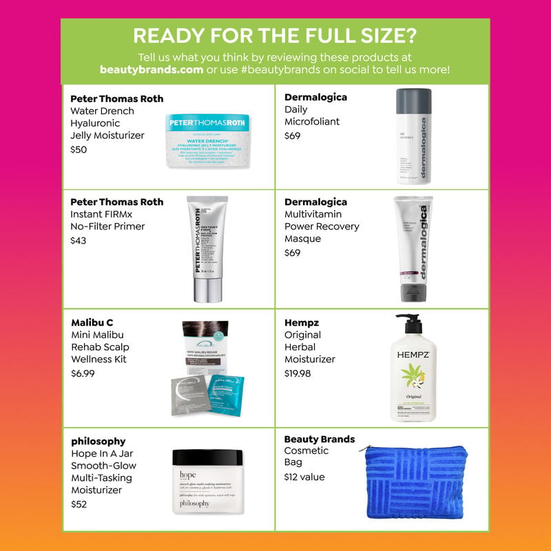 Beauty Brands Skincare Reset Discovery Bag image number 2