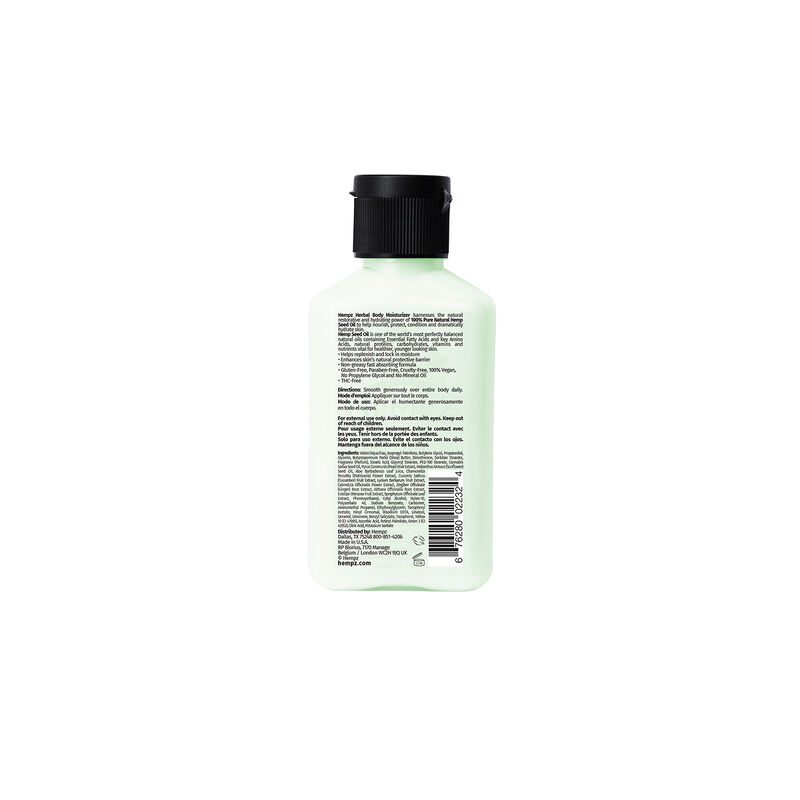 Hempz Exotic Green Tea and Asian Pear Herbal Moisturizer Travel Size image number 1