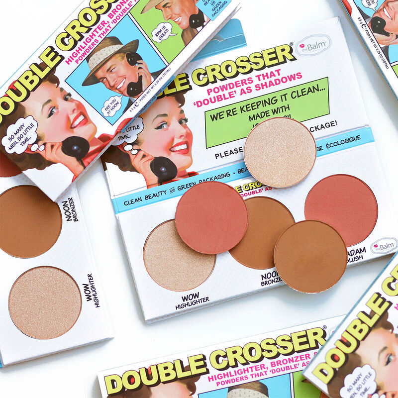 theBalm Double Crosser Face Palette image number 4