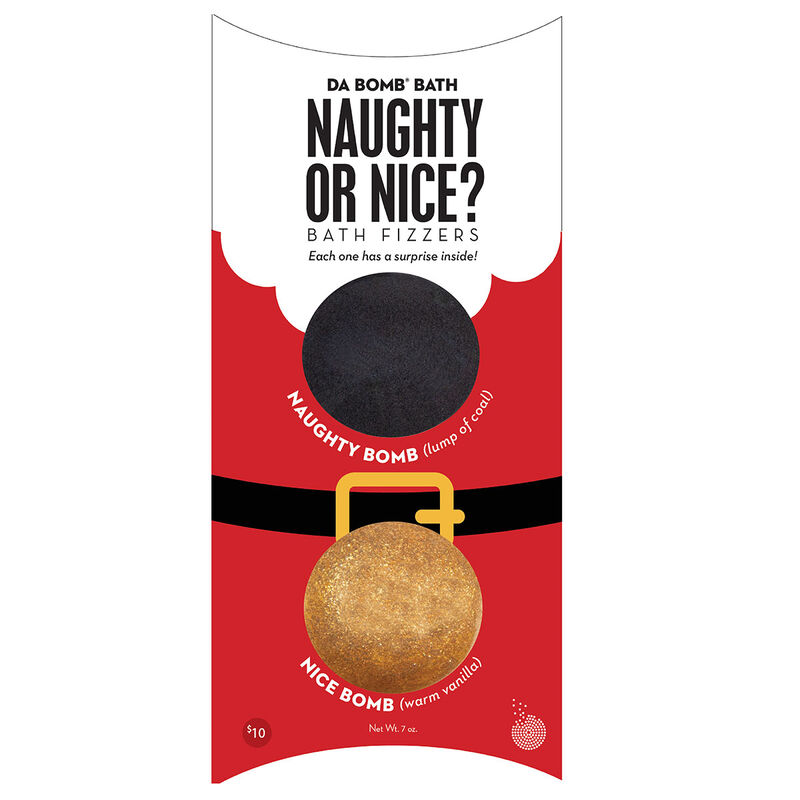 Da Bomb Bath Fizzers Naughty & Nice 2-Pack image number 0