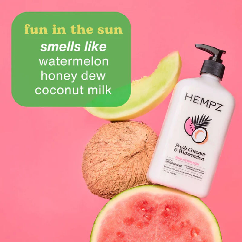 Hempz Fresh Coconut and Watermelon Herbal Moisturizer image number 1
