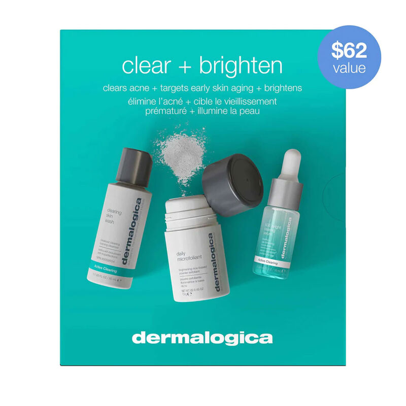 Dermalogica Clear + Brighten Kit (Active Clearing Kit) image number 0