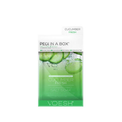 Voesh Pedi in a Box Deluxe 4 step-Cucumber