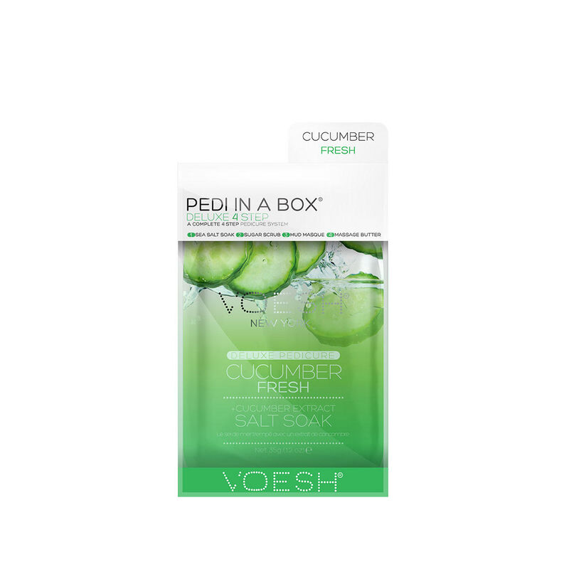 Voesh Pedi in a Box Deluxe 4 step-Cucumber image number 0