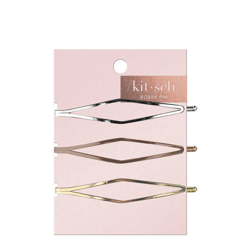 Kitsch Elongated Diamond Bobby Pins image number 0