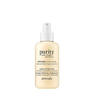 philosophy purity made simple moisturizer