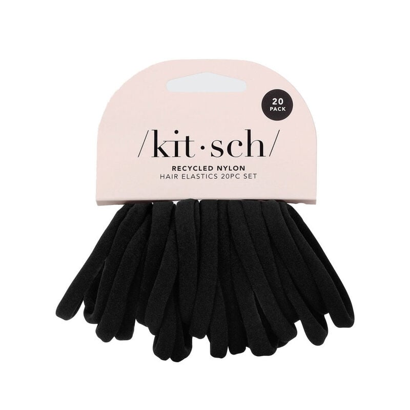 Kitsch Eco-Friendly Nylon Elastics 20pc set - Blush image number 0