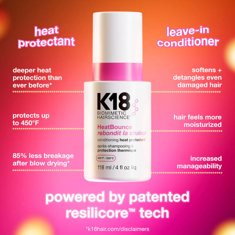 K18 HeatBounce Conditioning Heat Protectant image number 2