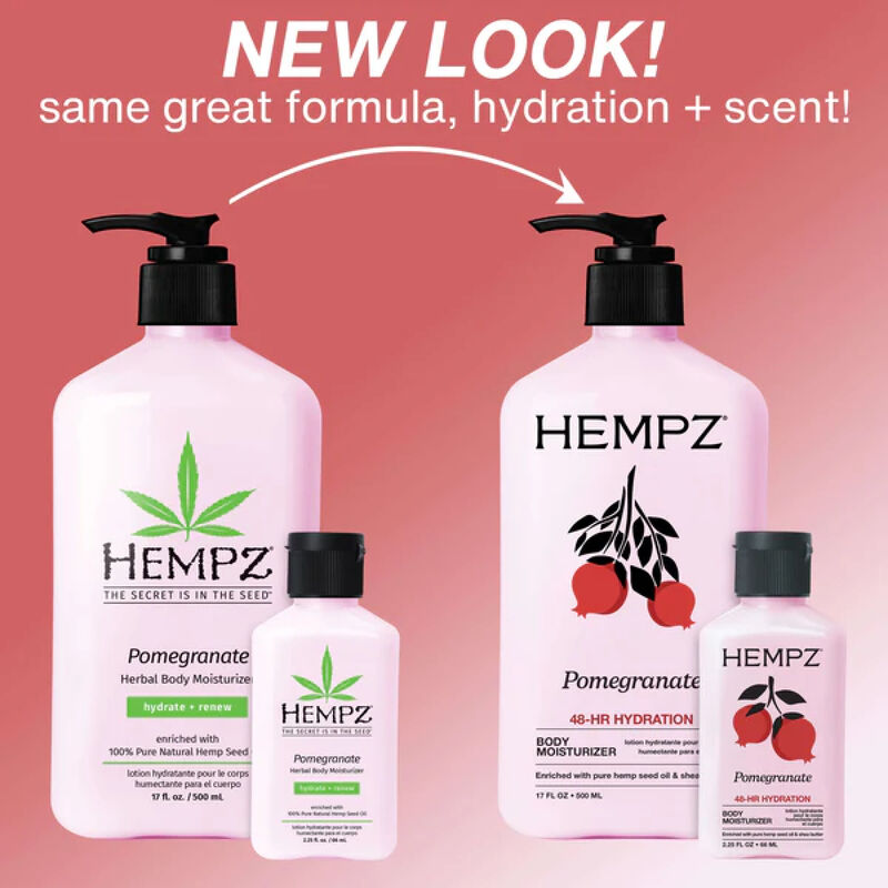 Hempz Pomegranate Herbal Moisturizer image number 2