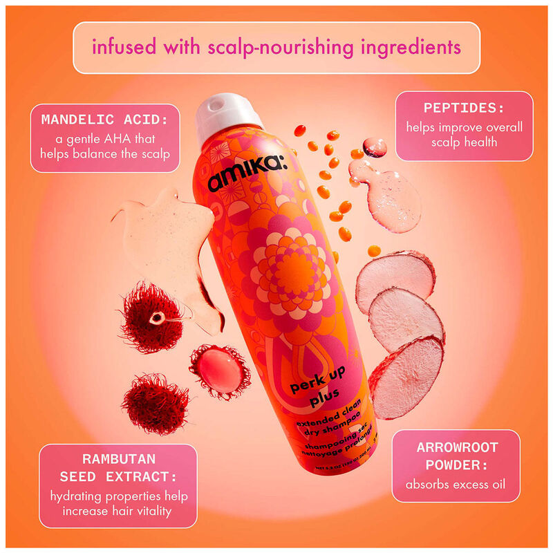 amika Perk Up Plus Extended Clean Dry Shampoo image number 3