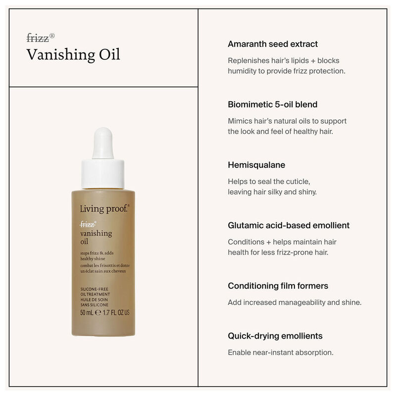 Living Proof No Frizz Vanishing Oil image number 6